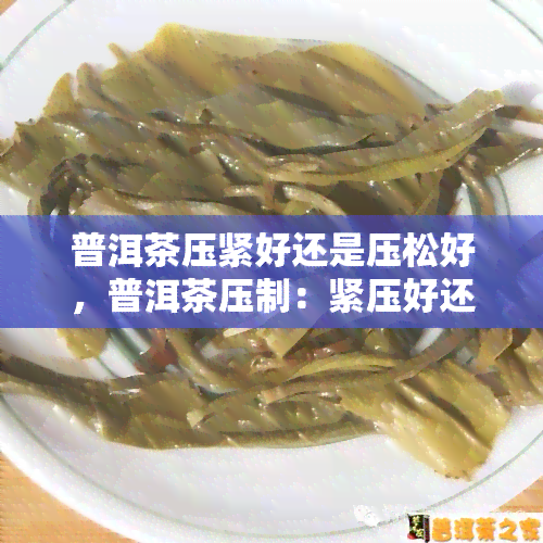 普洱茶压紧好还是压松好，普洱茶压制：紧压好还是松压好？