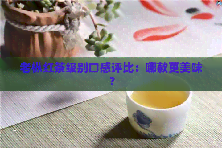 老枞红茶级别口感评比：哪款更美味？