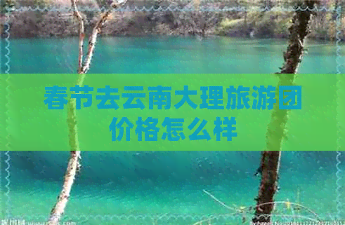 春节去云南大理旅游团价格怎么样