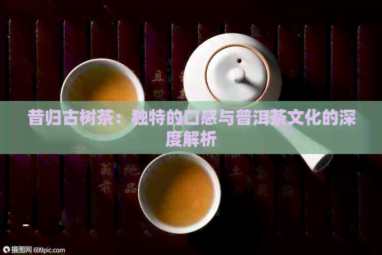 昔归古树茶：独特的口感与普洱茶文化的深度解析