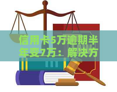 信用卡5万逾期半年变7万：解决方法与利息计算