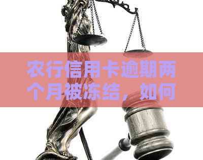 农行信用卡逾期两个月被冻结，如何解决还款问题？