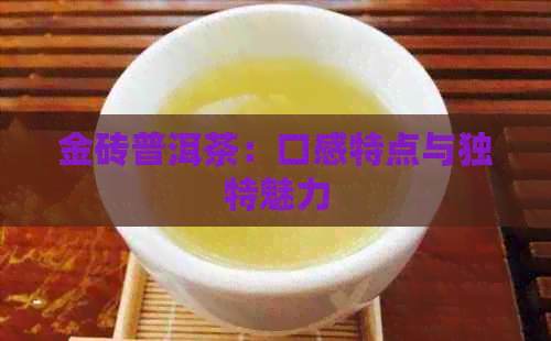 金砖普洱茶：口感特点与独特魅力