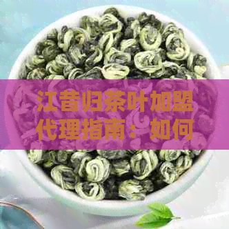 江昔归茶叶加盟代理指南：如何成功开展普洱茶业务