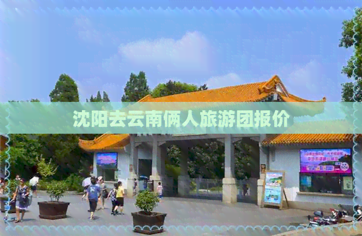 沈阳去云南俩人旅游团报价