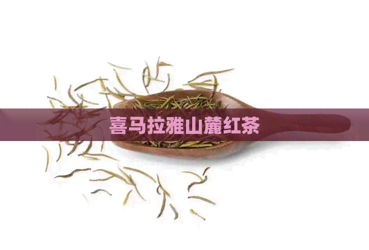 喜马拉雅山麓红茶