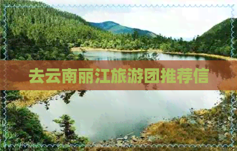 去云南丽江旅游团推荐信