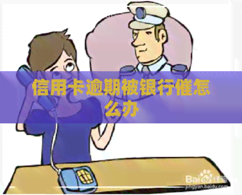 信用卡逾期被银行催怎么办