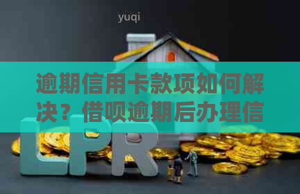 逾期信用卡款项如何解决？借呗逾期后办理信用卡的建议