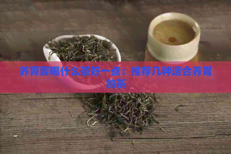 养胃要喝什么茶好一点：推荐几种适合养胃的茶