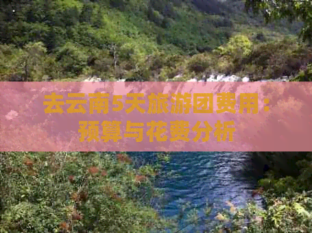 去云南5天旅游团费用：预算与花费分析