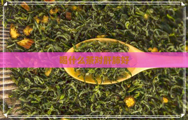 喝什么茶对肝肺好