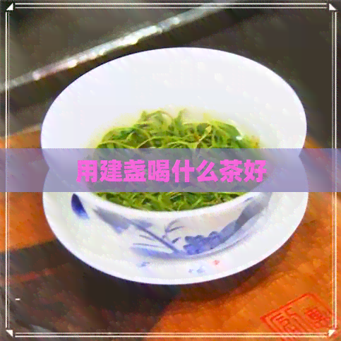 用建盏喝什么茶好