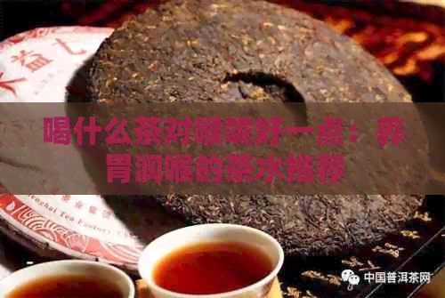 喝什么茶对喉咙好一点：养胃润喉的茶水推荐