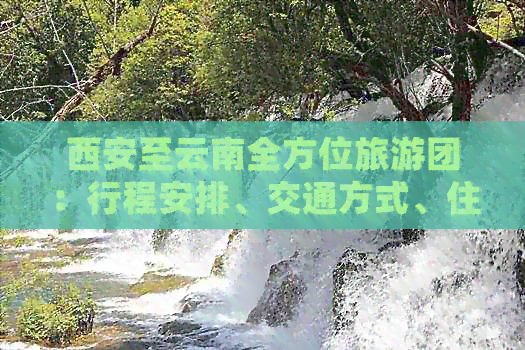 西安至云南全方位旅游团：行程安排、交通方式、住宿与景点推荐等详细信息