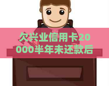 欠兴业信用卡20000半年未还款后果：揭秘逾期半年以上的影响