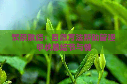 饮茶散结：自然方法帮助管理甲状腺结节与健