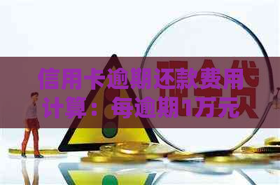 信用卡逾期还款费用计算：每逾期1万元罚款5元，还需考虑哪些因素？