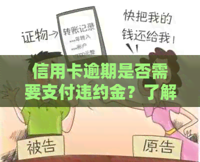 信用卡逾期是否需要支付违约金？了解相关政策与规定，避免额外费用！