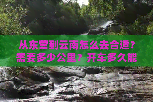 从东营到云南怎么去合适？需要多少公里？开车多久能到？旅游路线推荐。