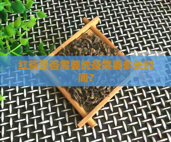 红茶是否需要洗茶需要多长时间？