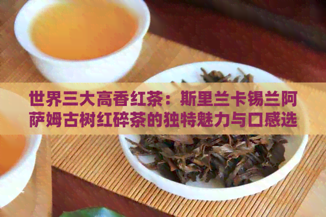 世界三大高香红茶：斯里兰卡锡兰阿萨姆古树红碎茶的独特魅力与口感选择