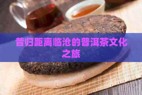 昔归距离临沧的普洱茶文化之旅