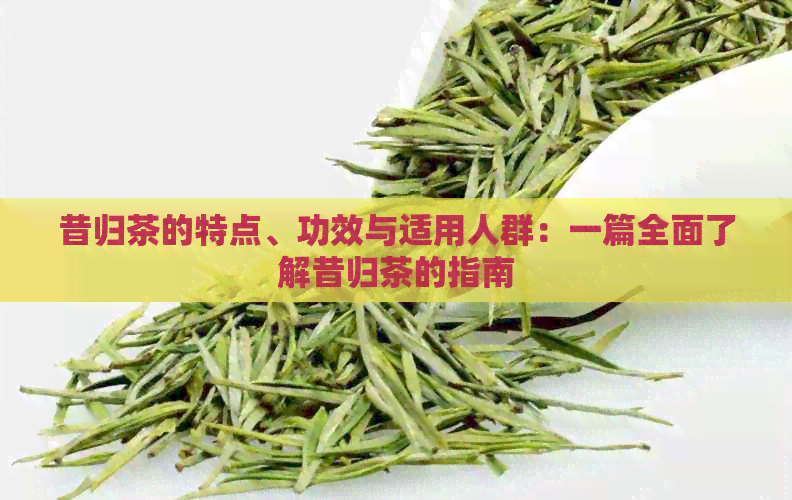 昔归茶的特点、功效与适用人群：一篇全面了解昔归茶的指南