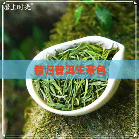 昔归普洱生茶色