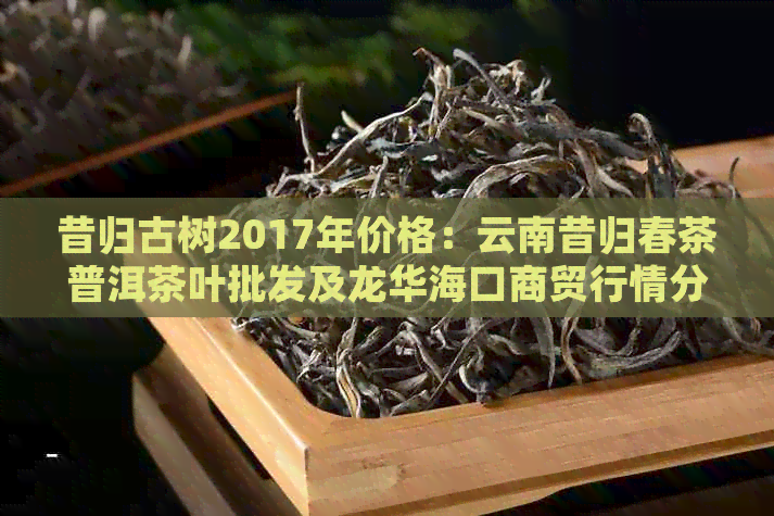 昔归古树2017年价格：云南昔归春茶普洱茶叶批发及龙华海口商贸行情分析