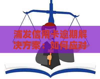 浦发信用卡逾期解决方案：如何应对、期还款及修复全解析