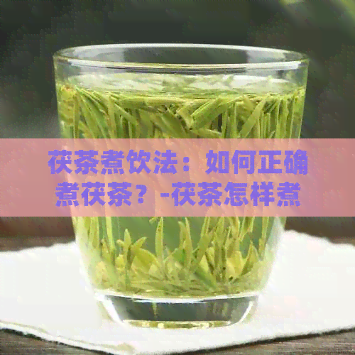 茯茶煮饮法：如何正确煮茯茶？-茯茶怎样煮