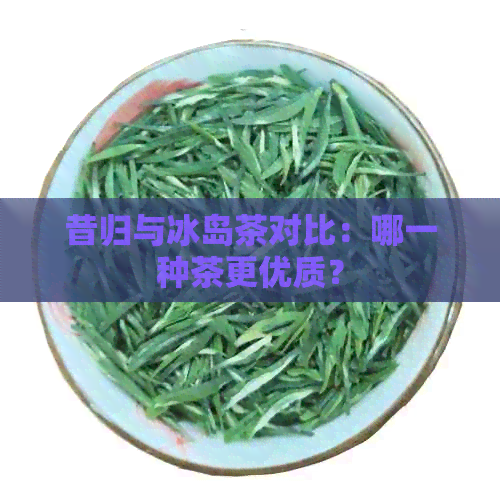 昔归与冰岛茶对比：哪一种茶更优质？