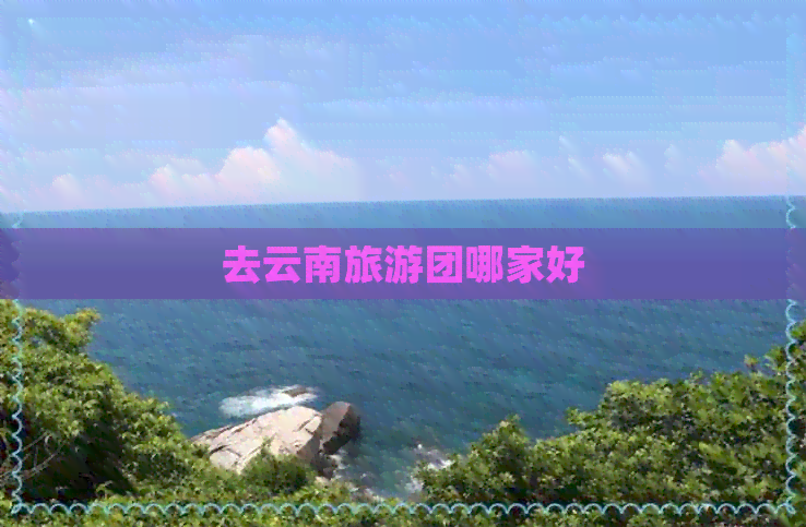 去云南旅游团哪家好