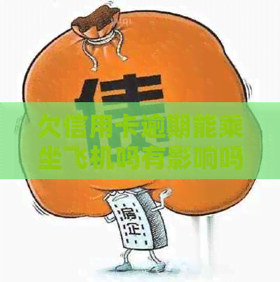 欠信用卡逾期能乘坐飞机吗有影响吗：解答与规定