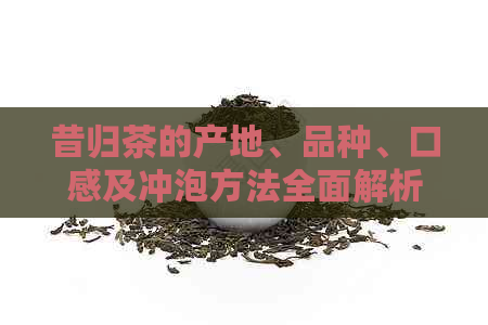 昔归茶的产地、品种、口感及冲泡方法全面解析：了解这款茶叶的完整信息