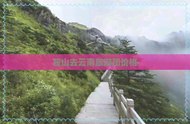 鞍山去云南旅游团价格