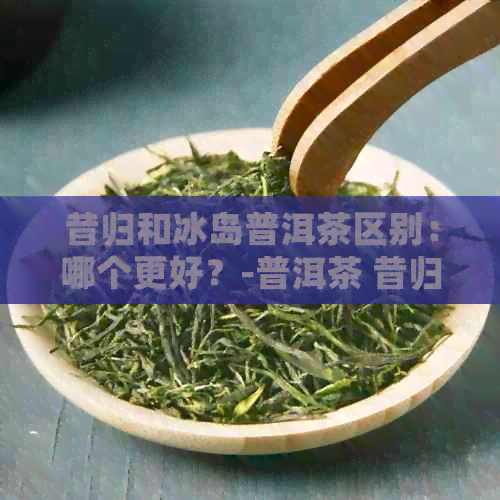 昔归和冰岛普洱茶区别：哪个更好？-普洱茶 昔归与冰岛