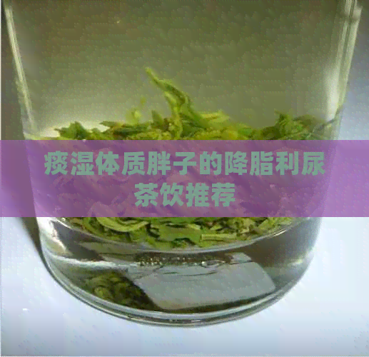 痰湿体质胖子的降脂利尿茶饮推荐