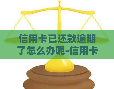 信用卡已还款逾期了怎么办呢-信用卡已还款逾期了怎么办呢怎么解决