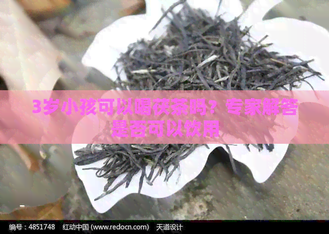 3岁小孩可以喝茯茶吗？专家解答是否可以饮用