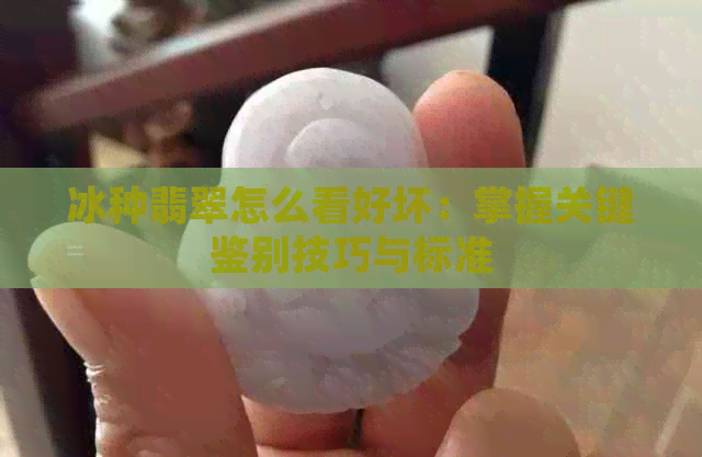 冰种翡翠怎么看好坏：掌握关键鉴别技巧与标准