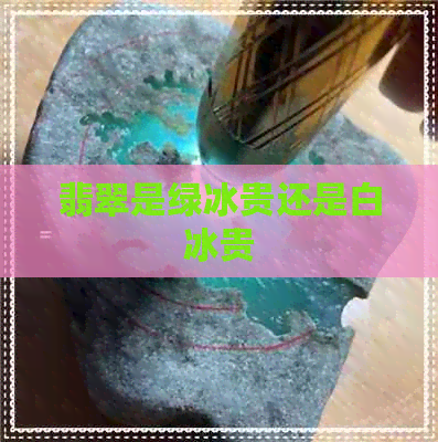 翡翠是绿冰贵还是白冰贵