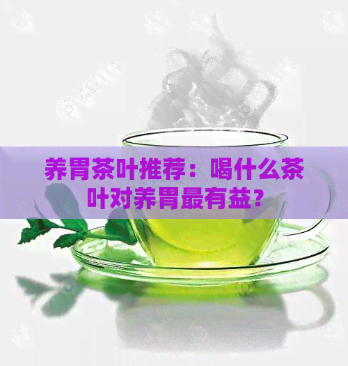 养胃茶叶推荐：喝什么茶叶对养胃最有益？