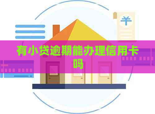 有小贷逾期能办理信用卡吗