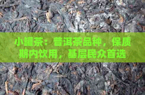 小罐茶：普洱茶品种，保质期内饮用，基层民众首选