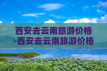 西安去云南旅游价格-西安去云南旅游价格多少