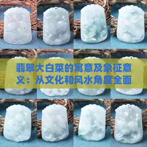 翡翠大白菜的寓意及象征意义：从文化和风水角度全面解析