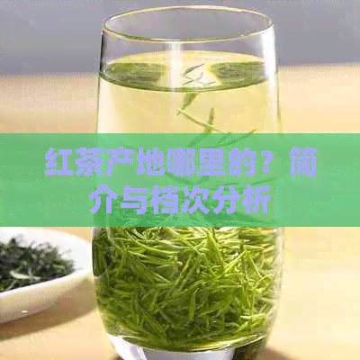 红茶产地哪里的？简介与档次分析