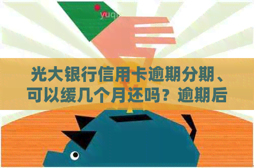 光大银行信用卡逾期分期、可以缓几个月还吗？逾期后怎么做全额还款免利息